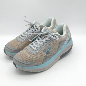Gdefy Mighty Walking Shoes Womens 7.5 Gray Blue  Orthotic Sneakers Size 8